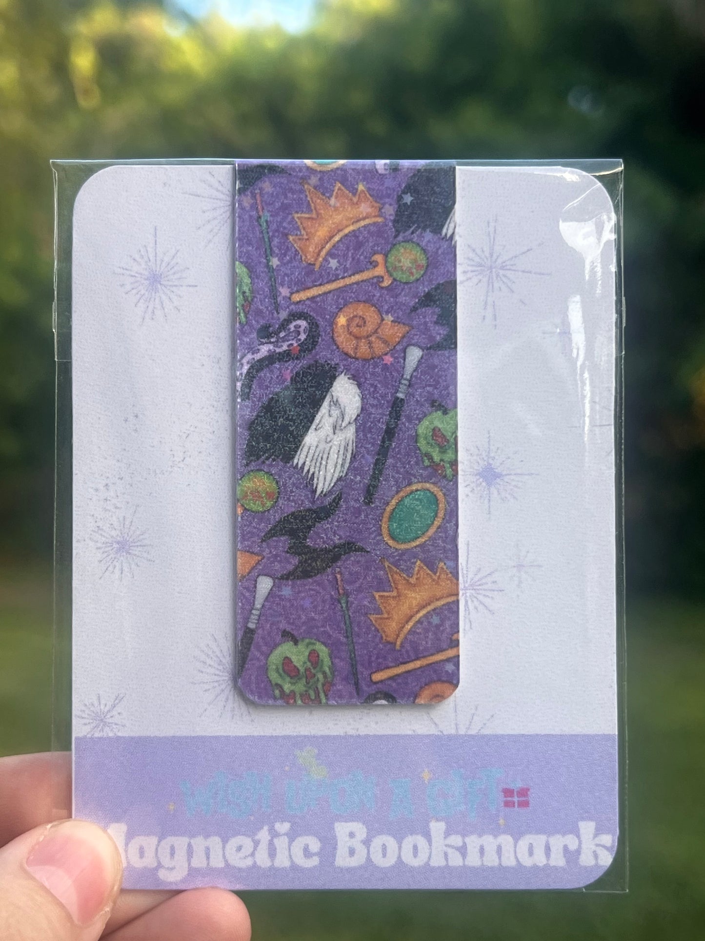 Villains Magnetic Holographic Bookmark