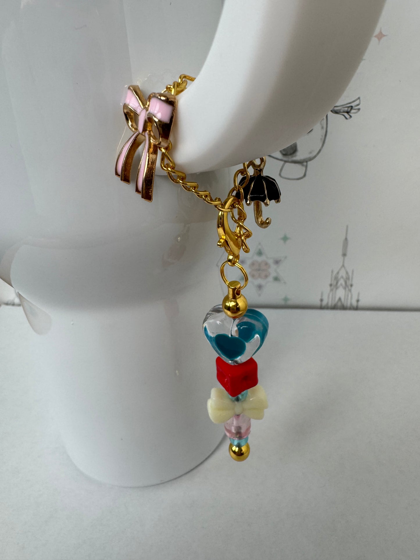 Jolly Holiday Tumbler Charms