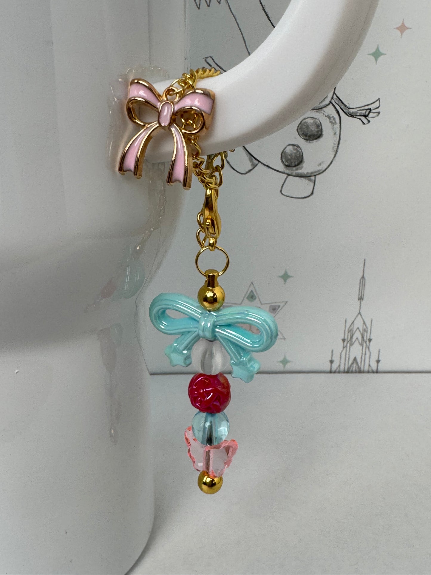 Jolly Holiday Tumbler Charms