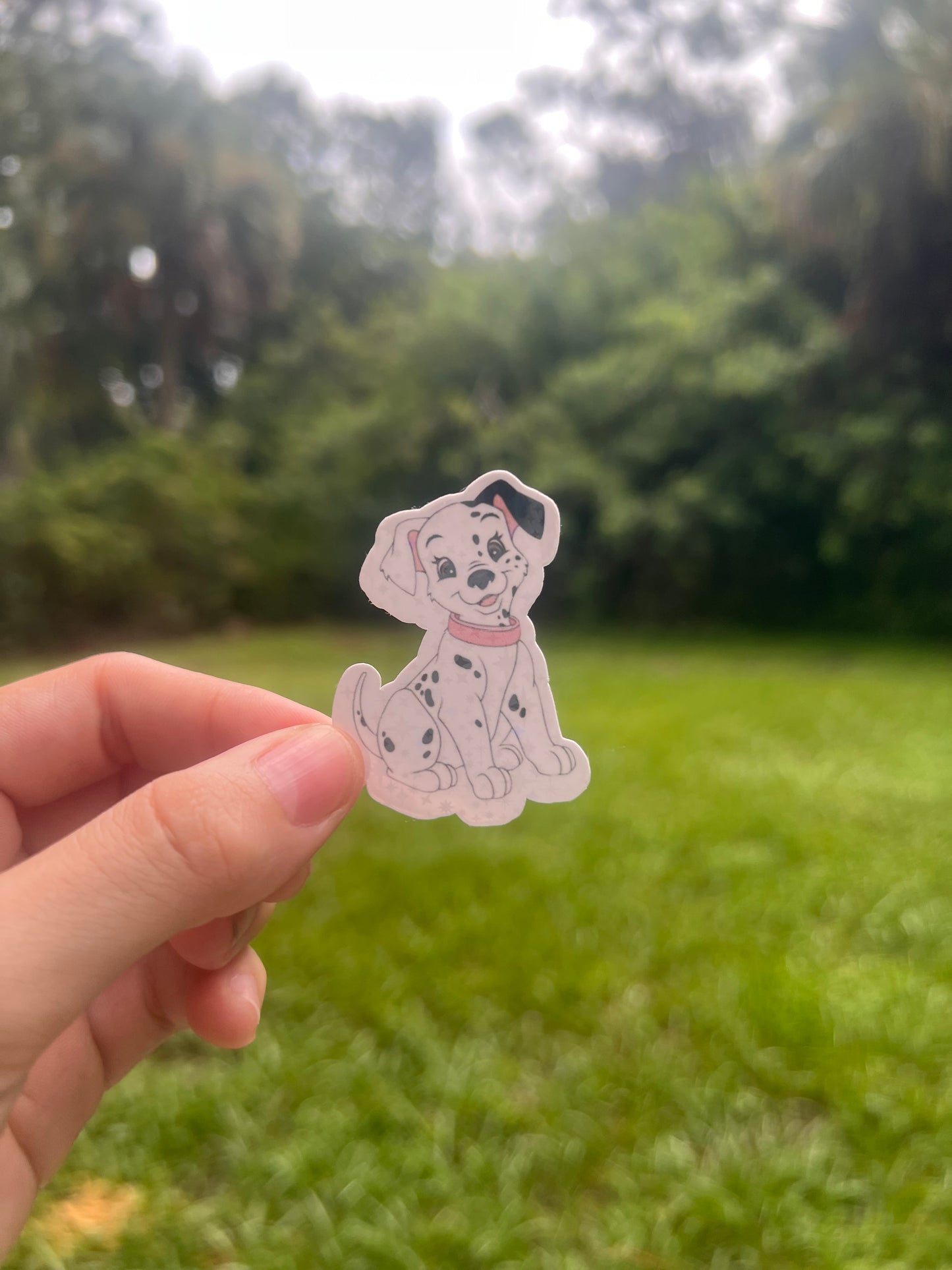 101 Dalmatian Puppy Holographic Sticker