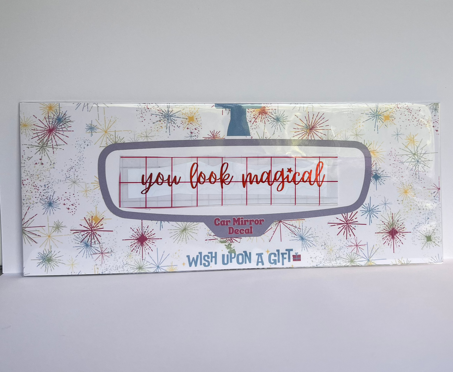 You Look Magical Car Mirror Decal - Rear View Mirror Decal