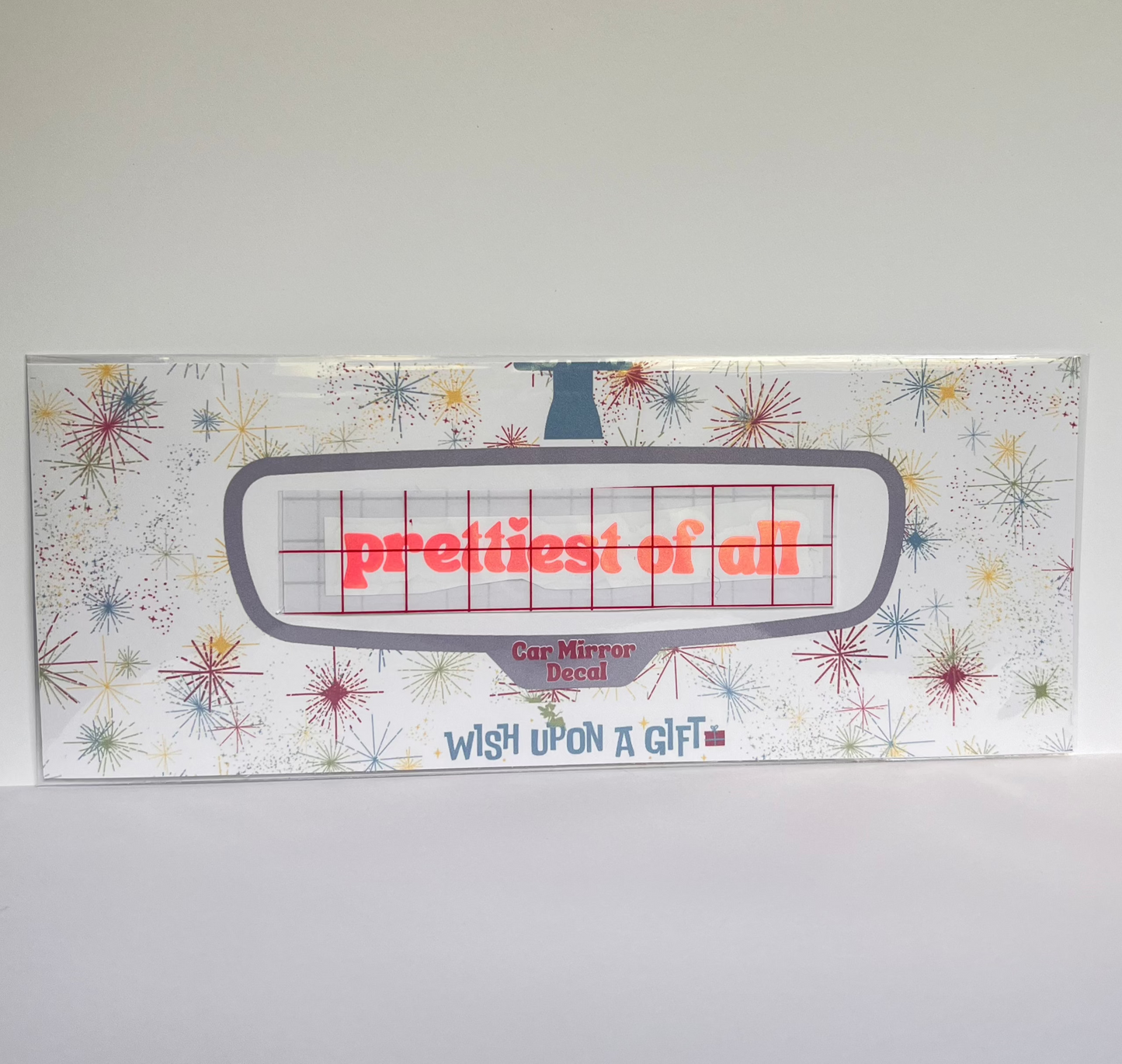 Prettiest of All Car Mirror Decal - Rear View Mirror Decal