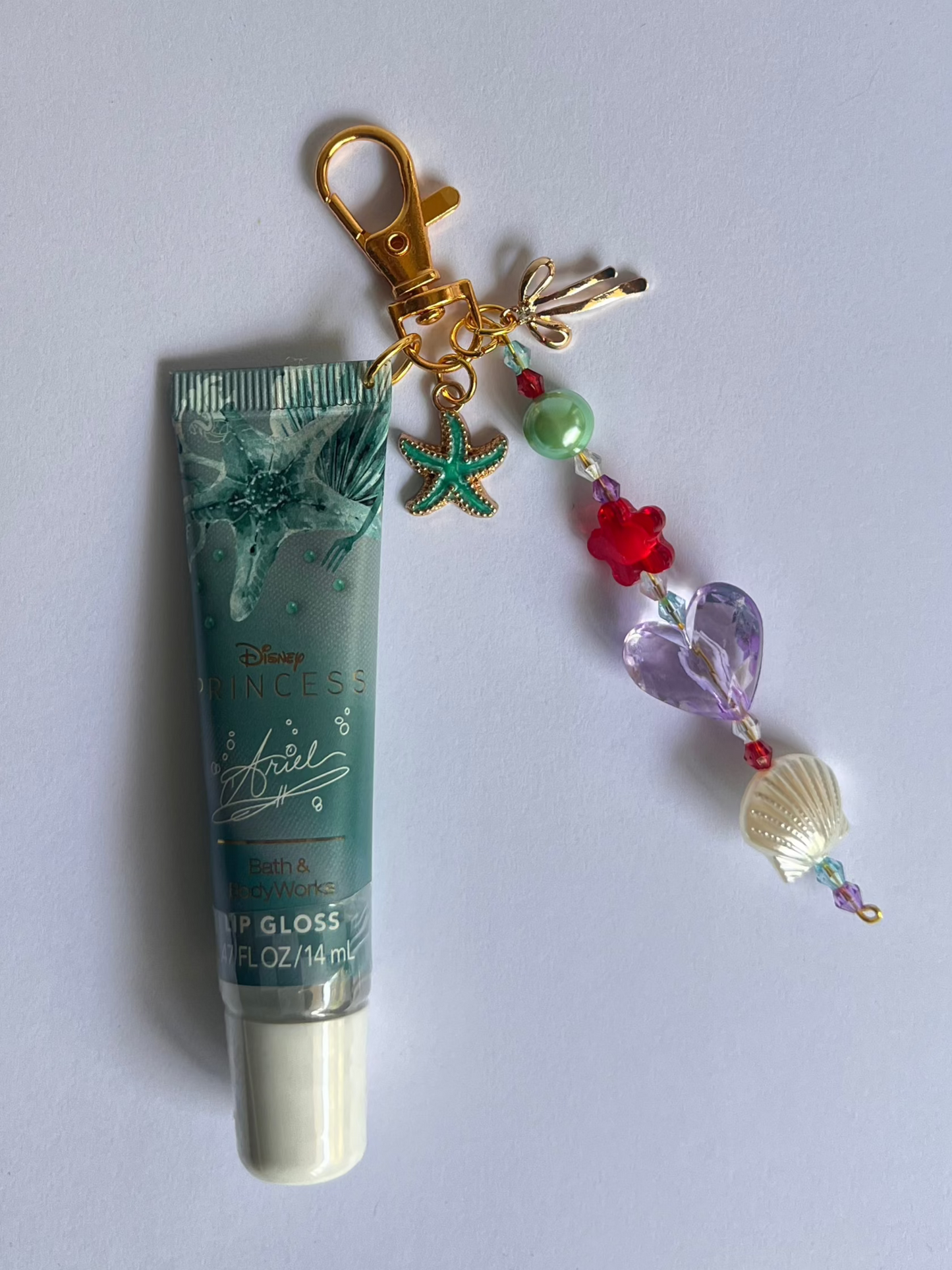 Magical Mermaid Lip Gloss Keychain