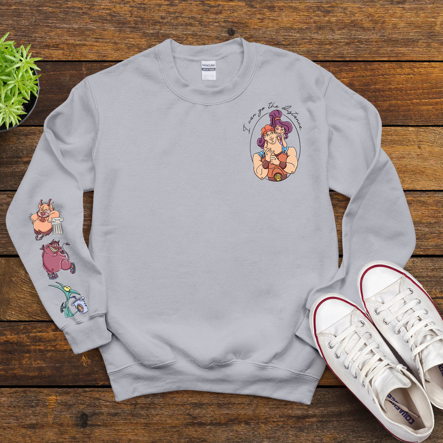 Hercules & Meg β I Can Go the Distance Crewneck