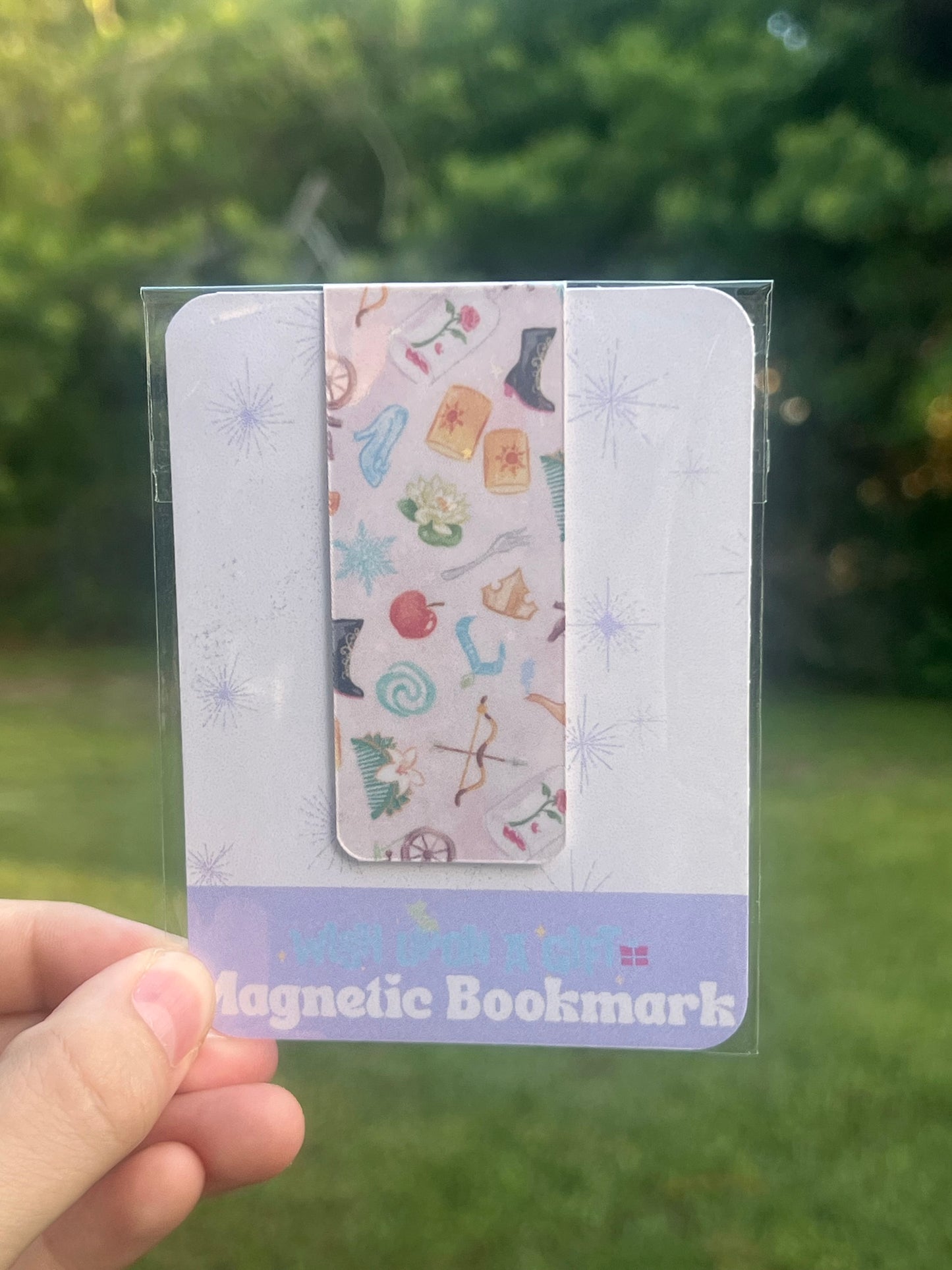 Princess Collection Magnetic Holographic Bookmark