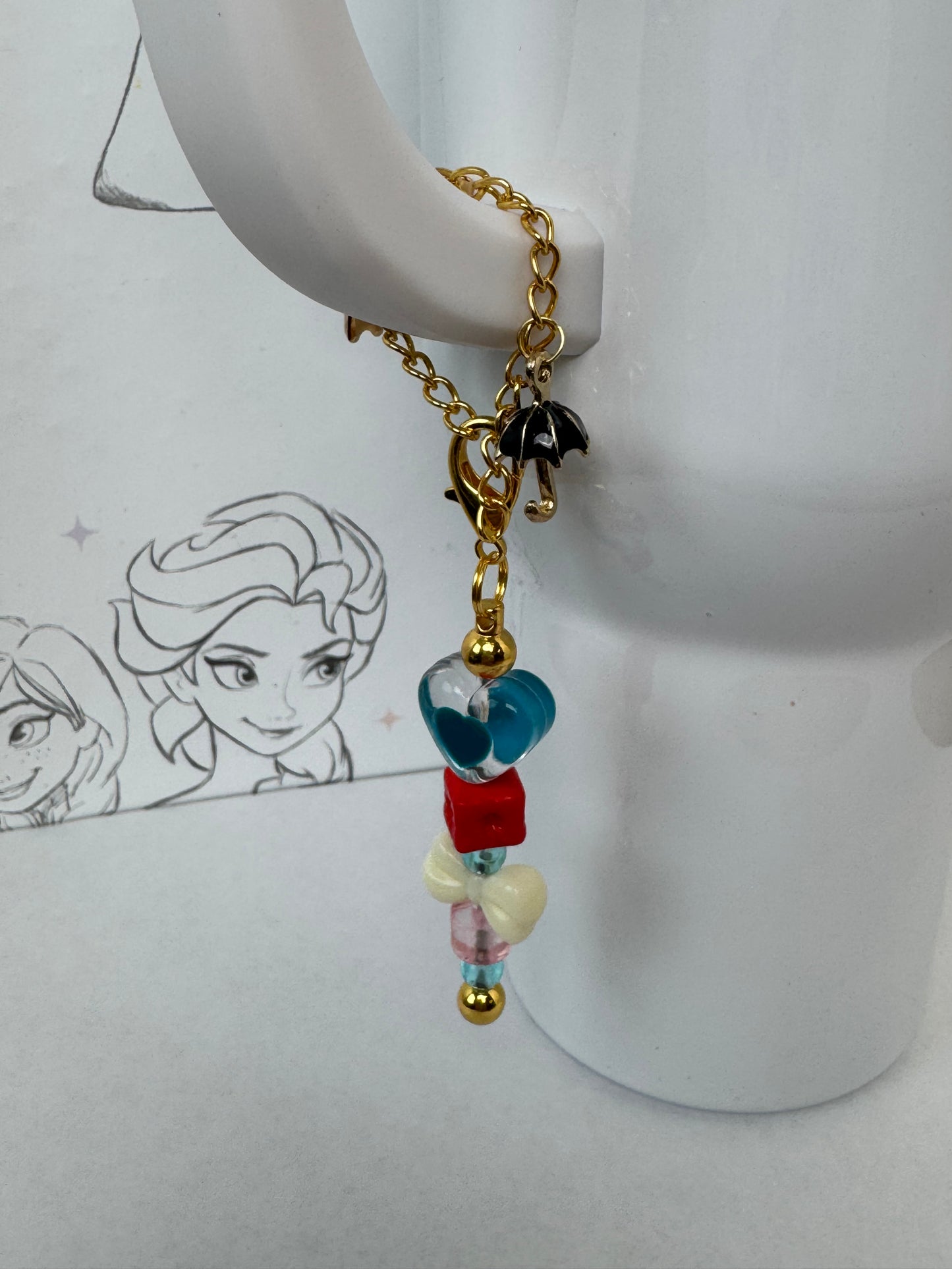 Jolly Holiday Tumbler Charms