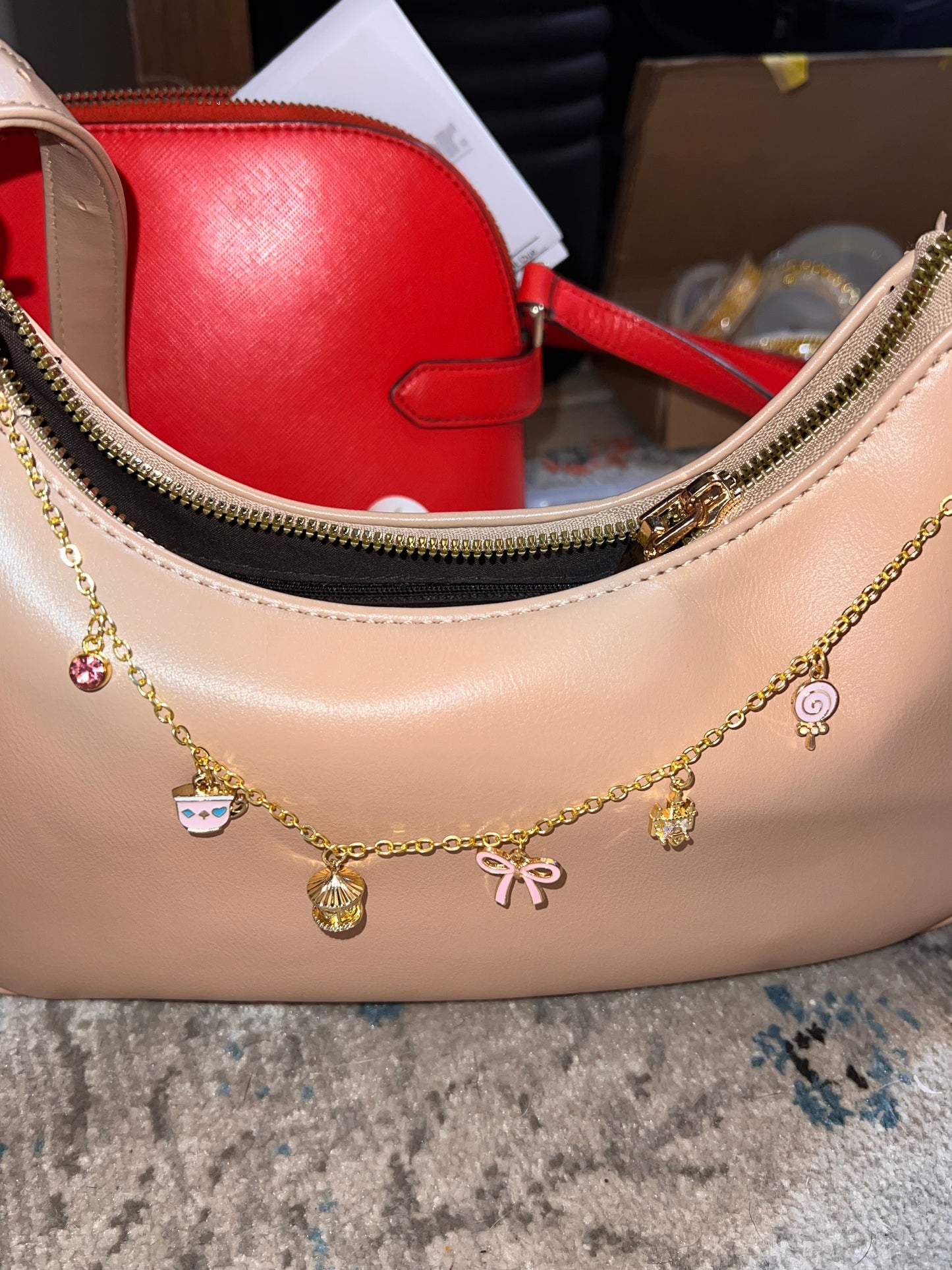 Jolly Holiday Main Street Purse Charm