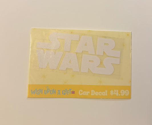 Star Wars Inspired Car Decal