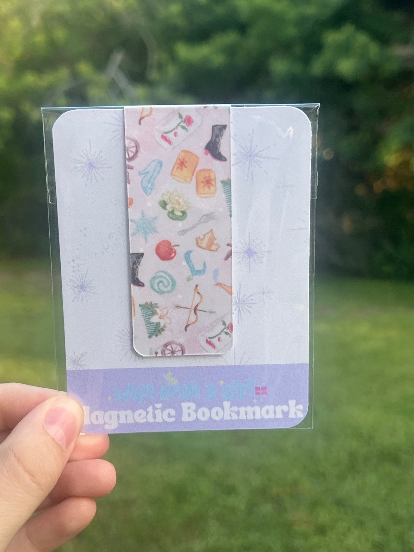Princess Collection Magnetic Holographic Bookmark