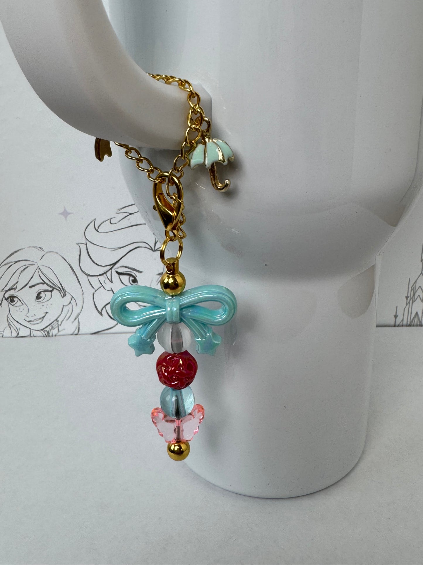 Jolly Holiday Tumbler Charms