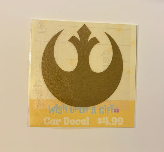Rebel Alliance Inspired Car Decal