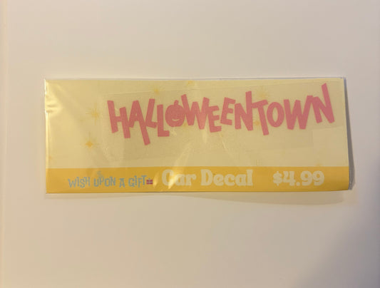 Halloweentown Inspired Car Decal