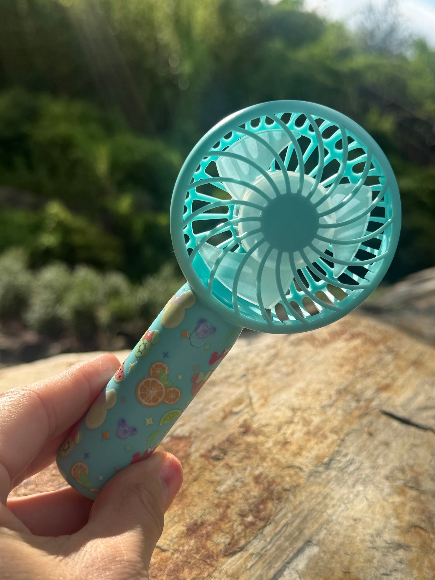 Park hopper theme park portable fan Disney adult