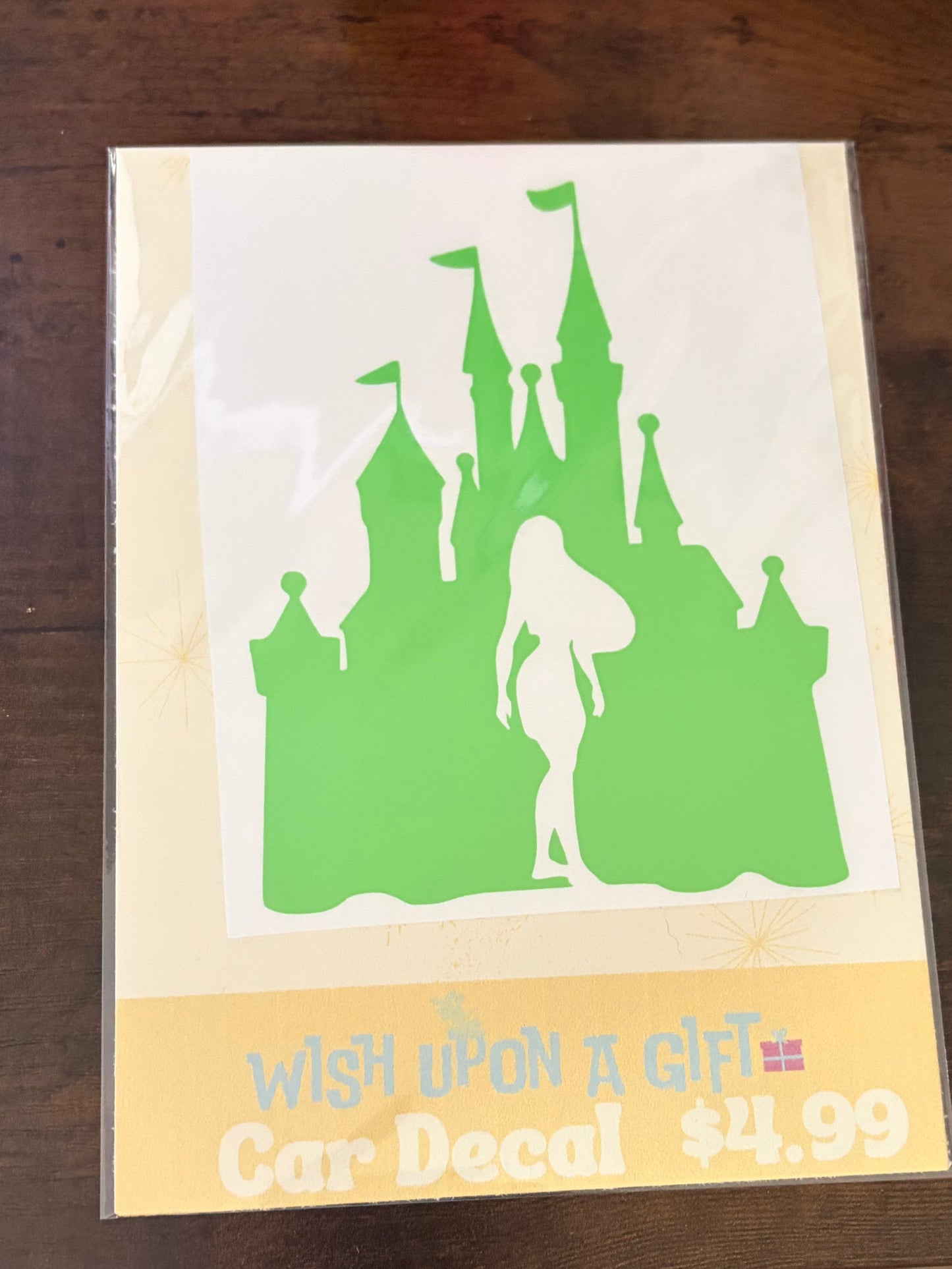Pocahontas Castle Inspired Decal