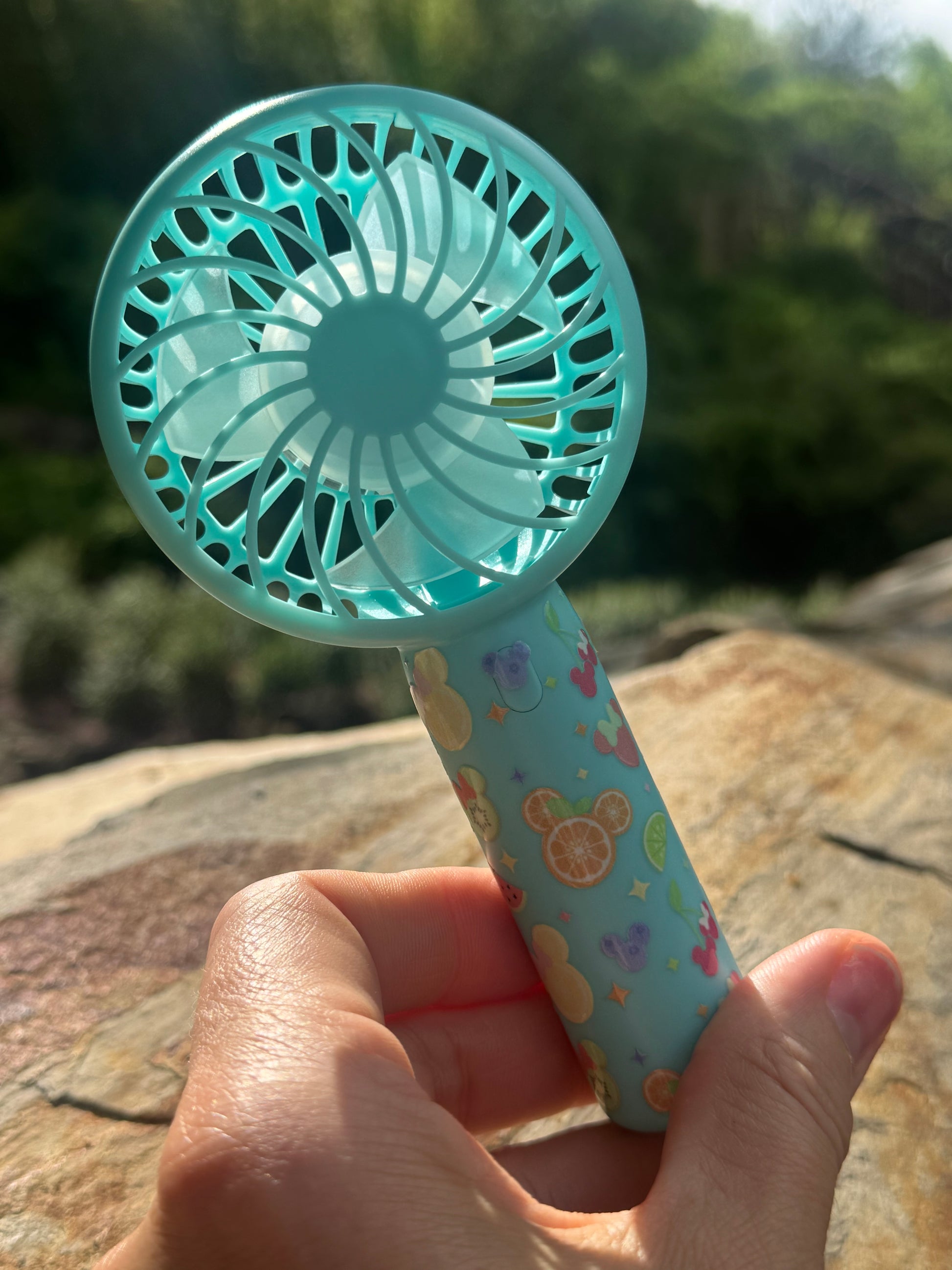 Park hopper theme park portable fan Disney adult