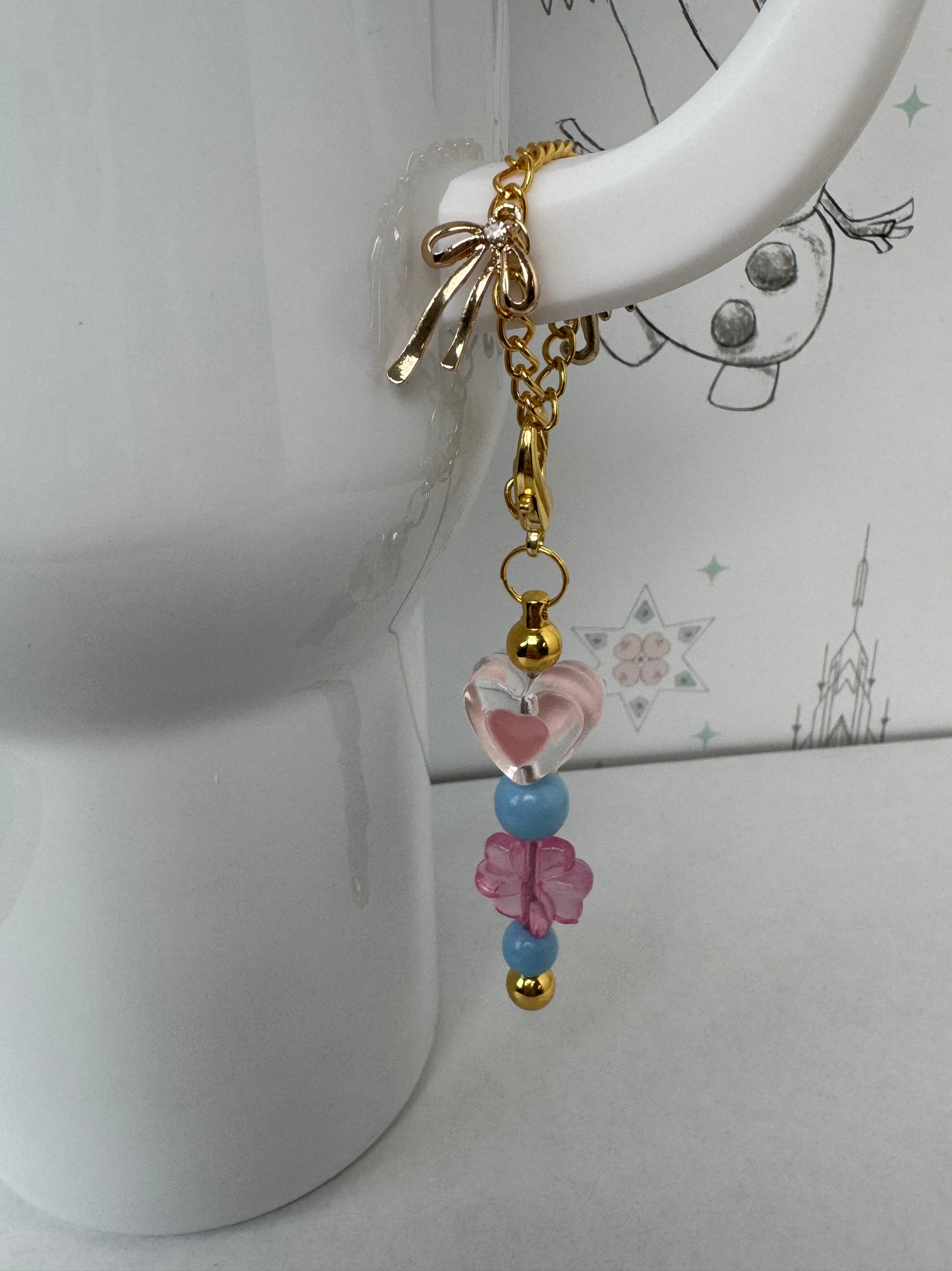 Jolly Holiday Tumbler Charms