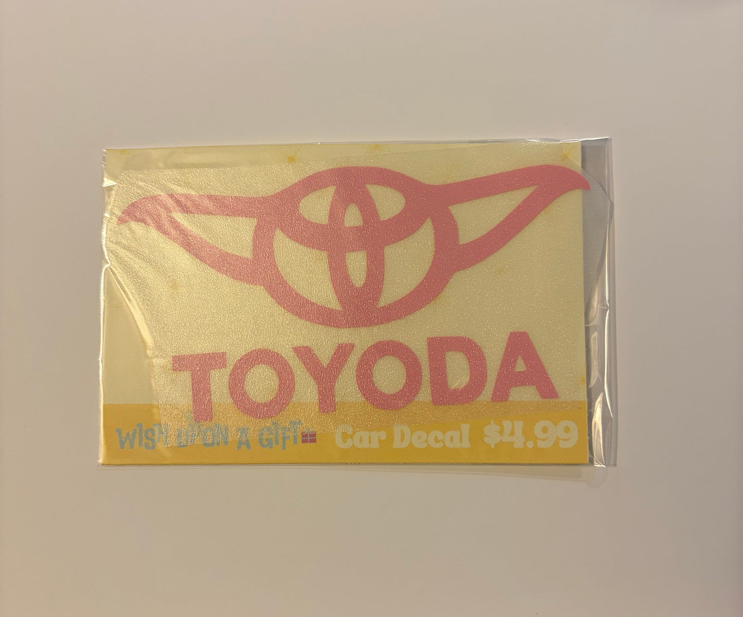 Toyoda Car Decal