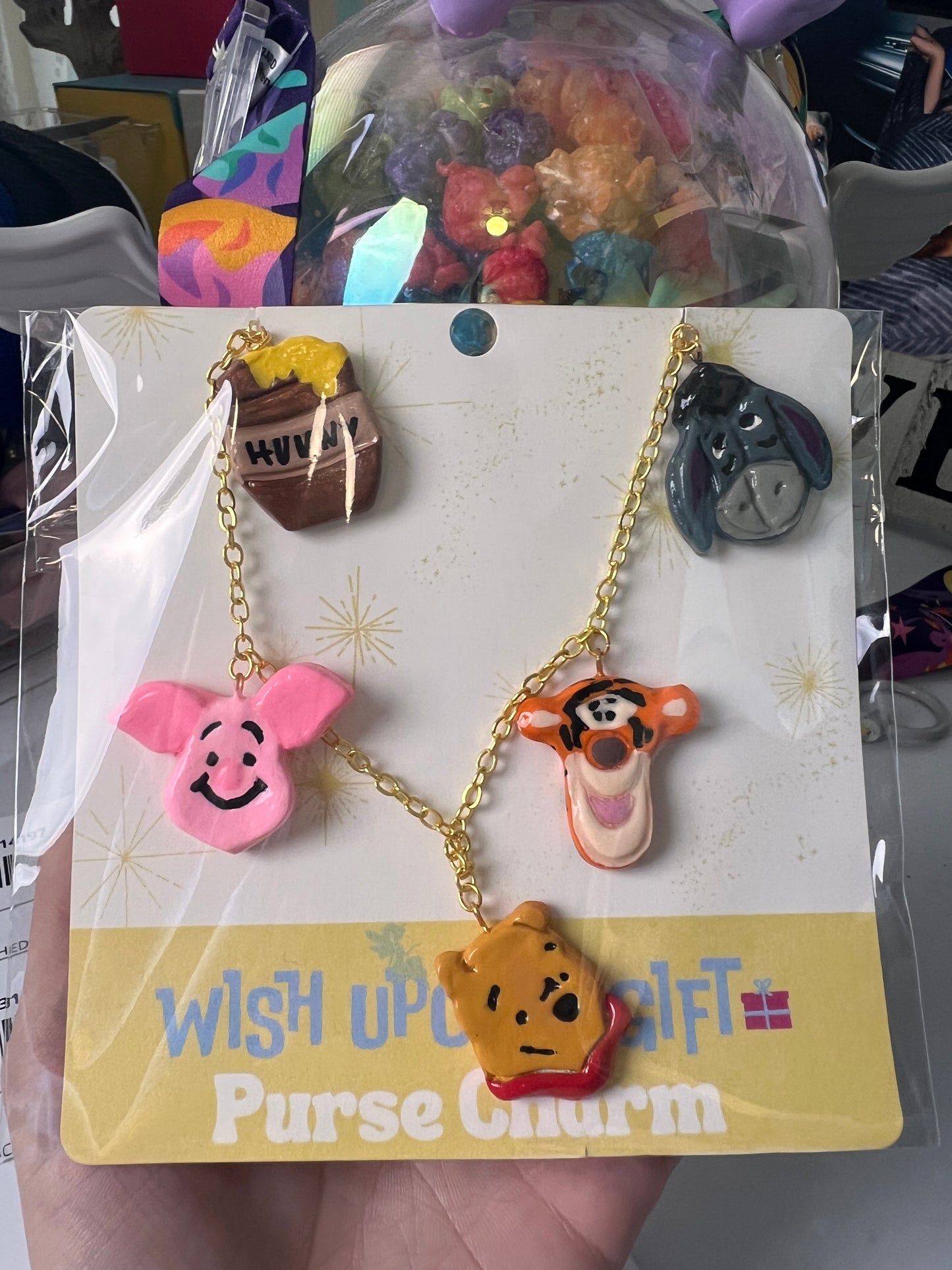 Hundred Acre Woods Inspired Purse Charm