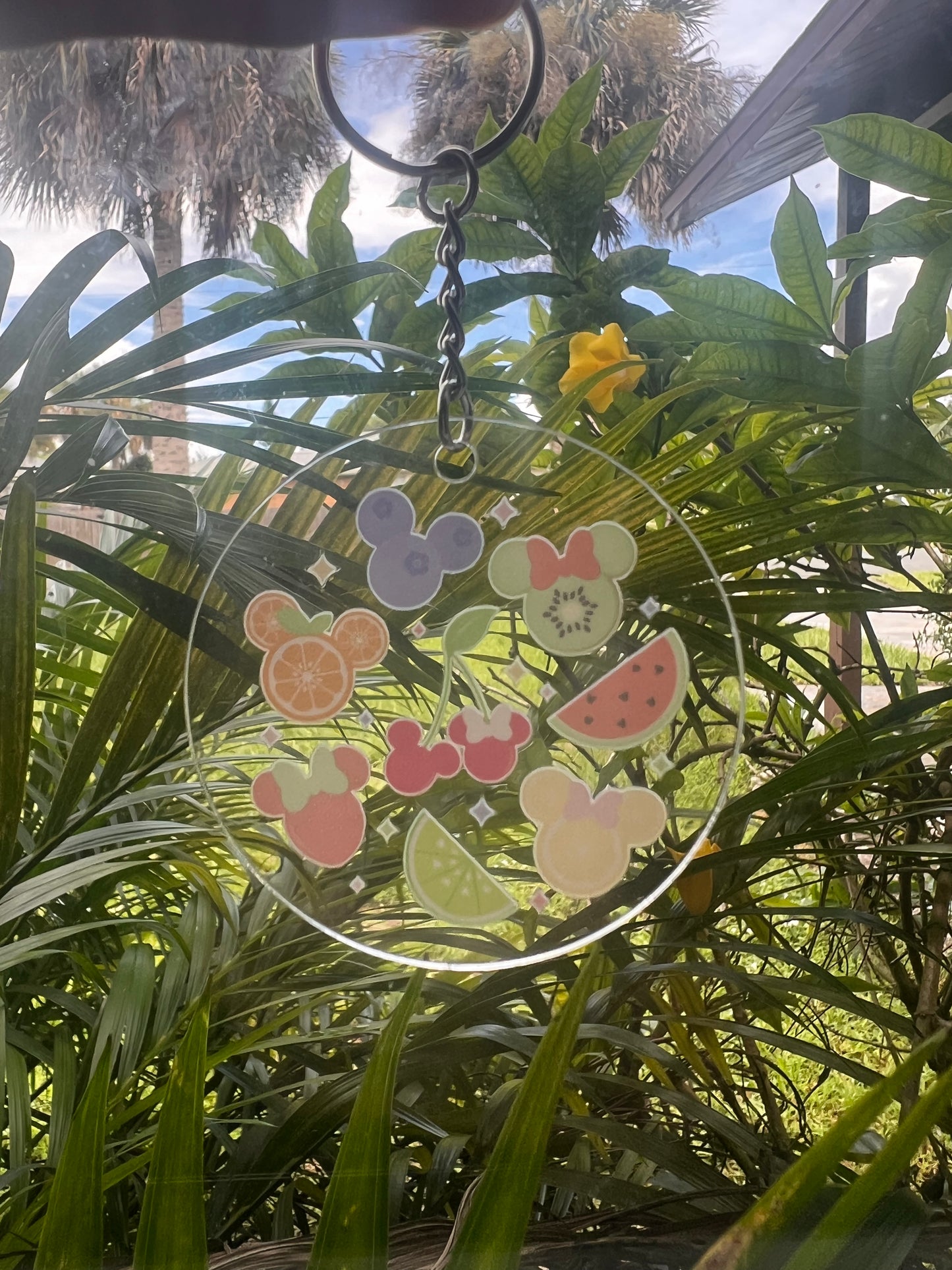 Fruity Friends Acrylic Bag Charm