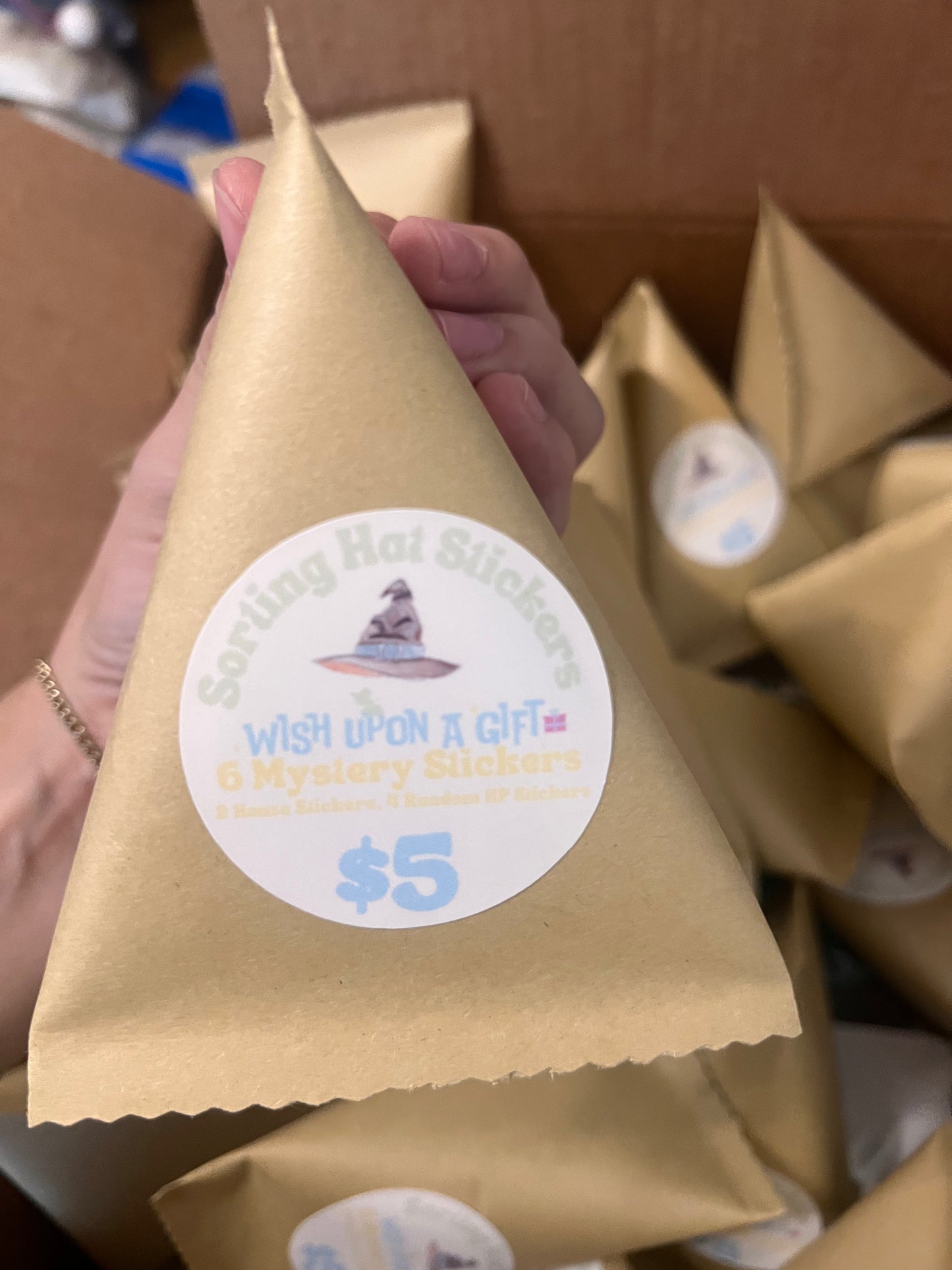 Sorting Hat Mystery Sticker Pack