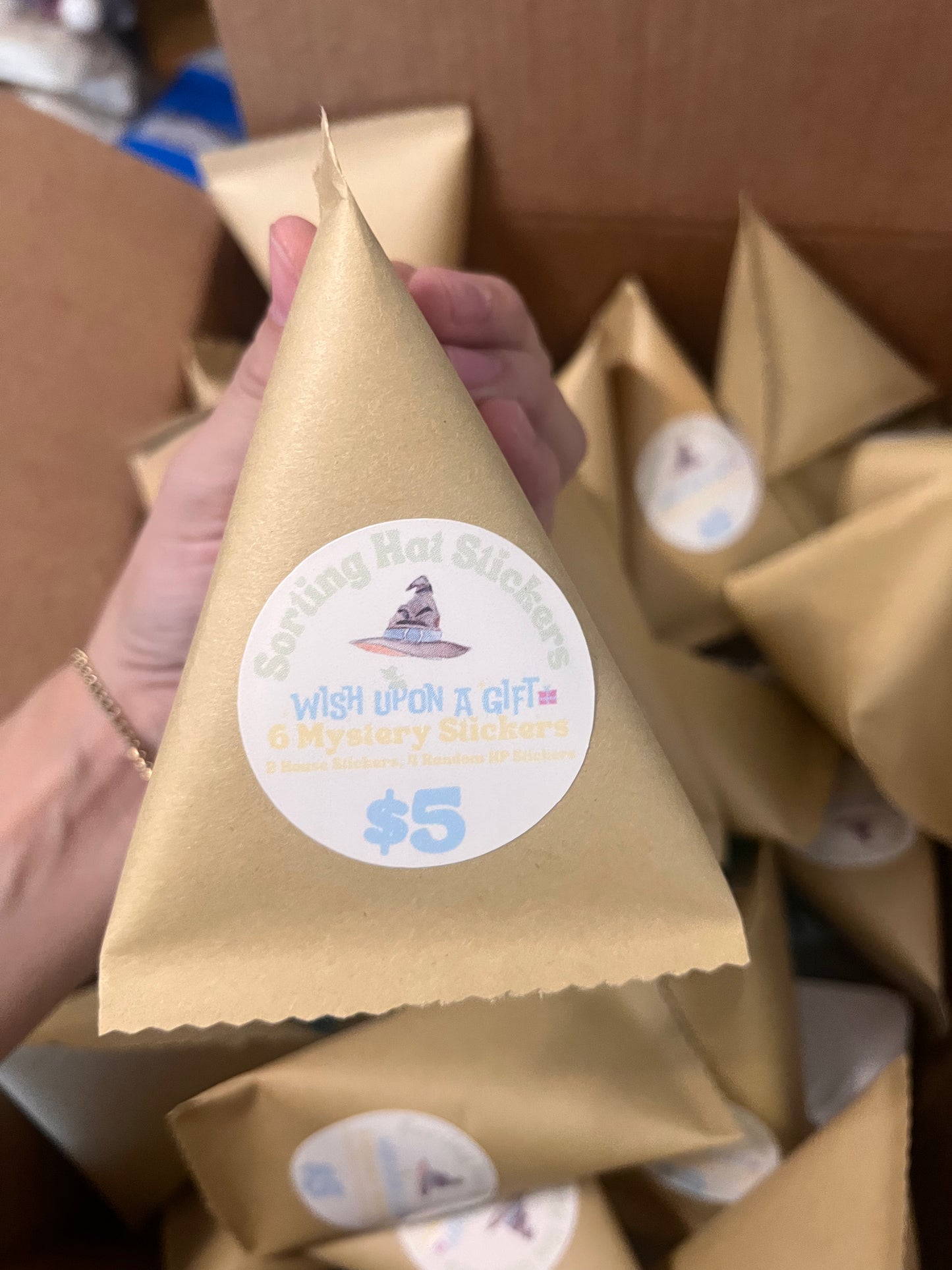 Sorting Hat Mystery Sticker Pack