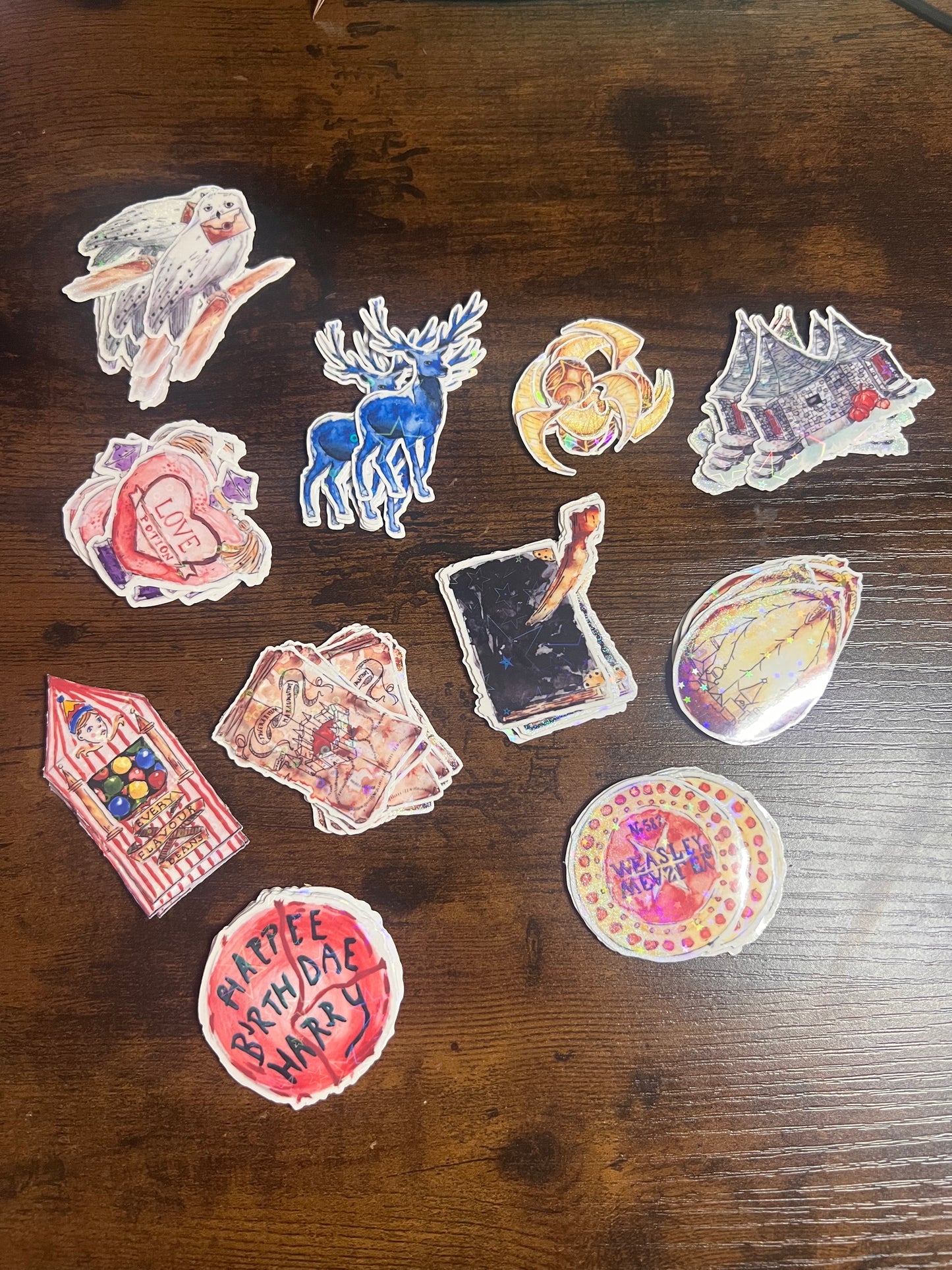 Sorting Hat Mystery Sticker Pack