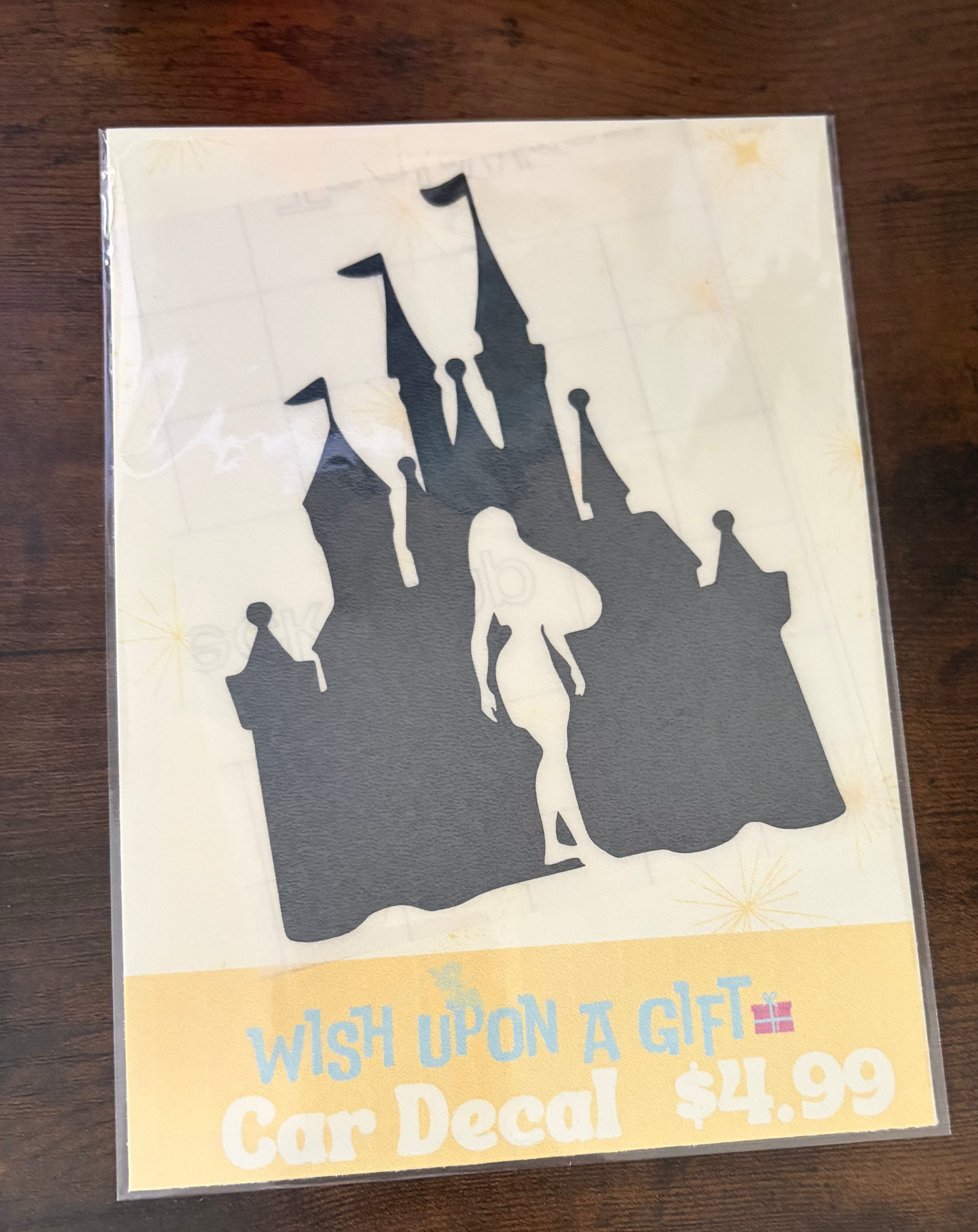 Pocahontas Castle Inspired Decal