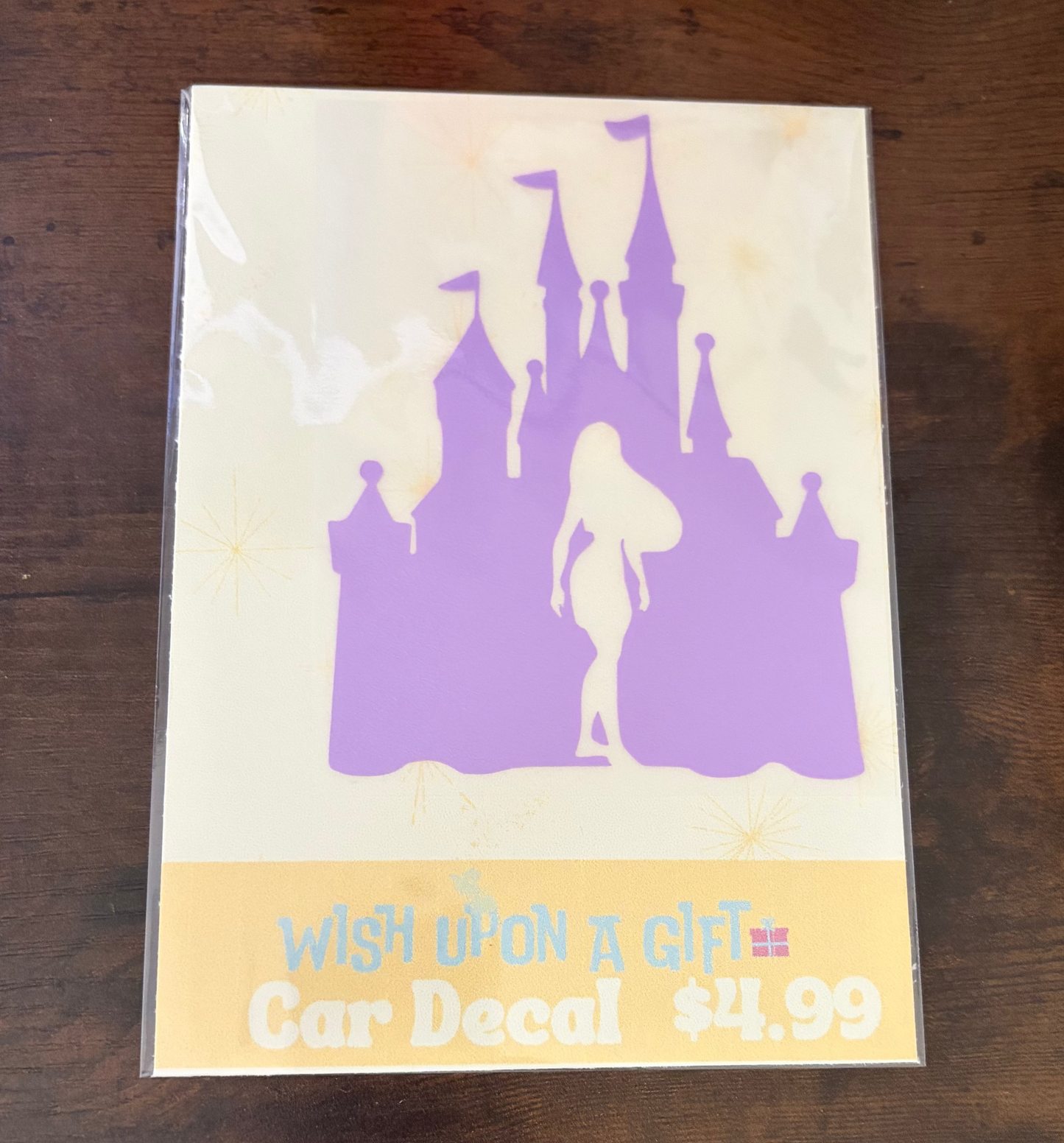 Pocahontas Castle Inspired Decal