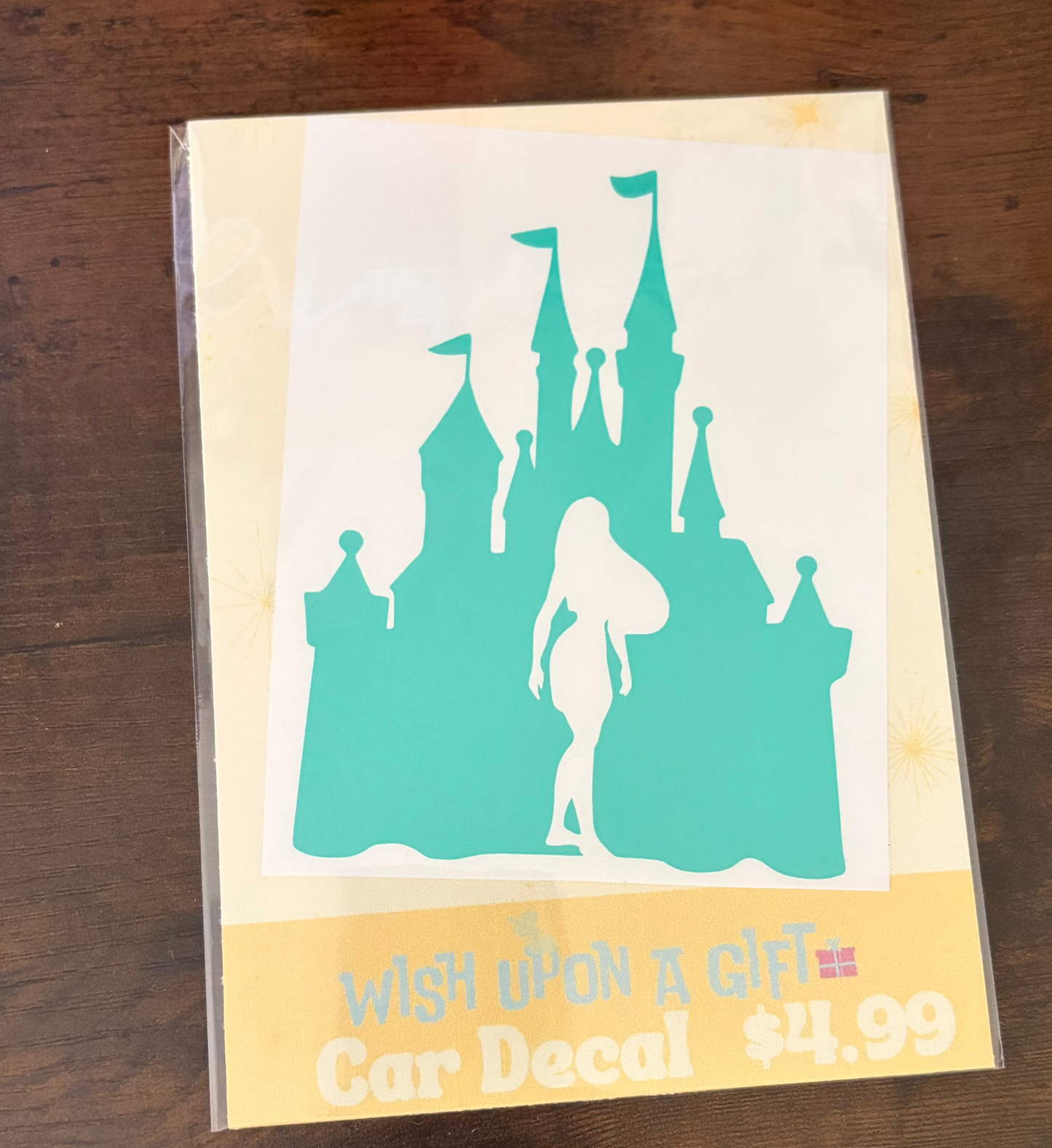 Pocahontas Castle Inspired Decal