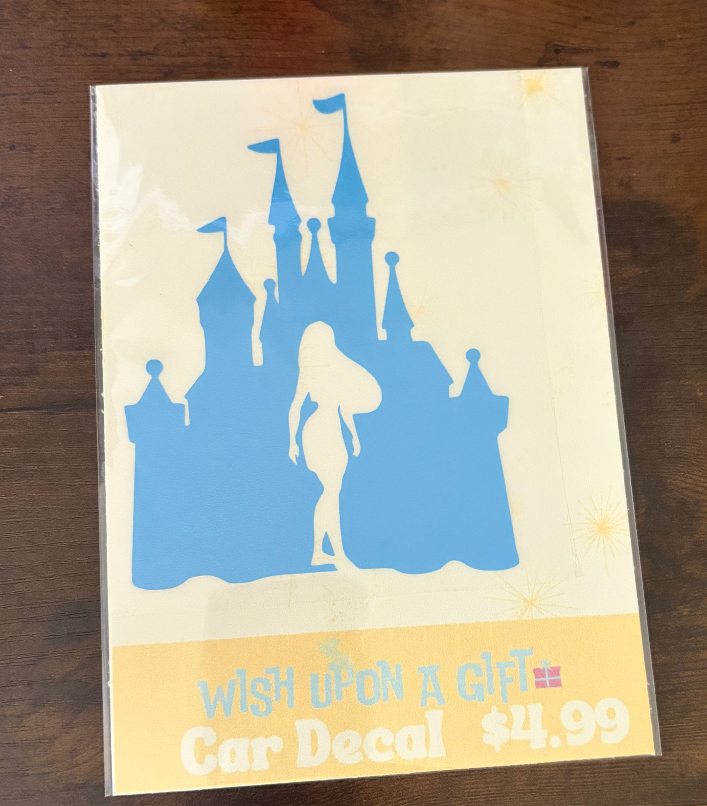 Pocahontas Castle Inspired Decal