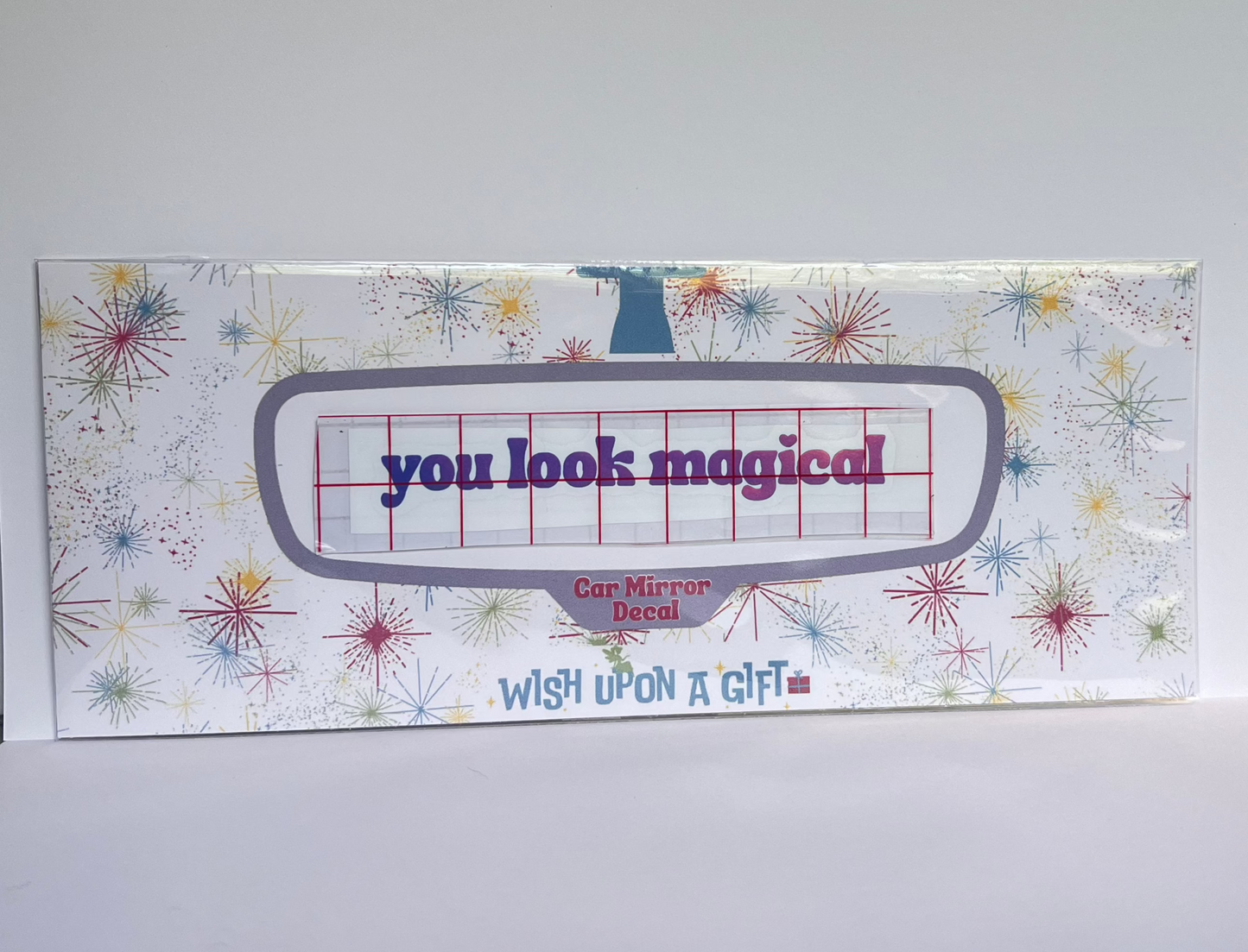You Look Magical Car Mirror Decal - Rear View Mirror Decal