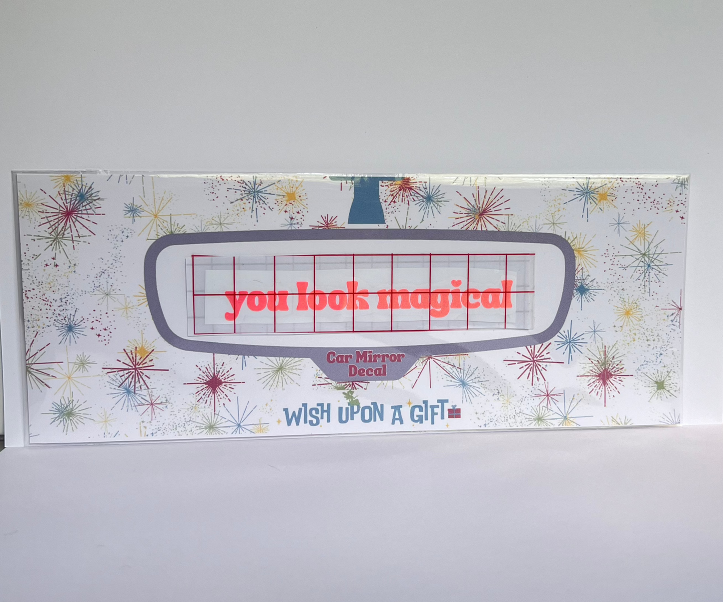 You Look Magical Car Mirror Decal - Rear View Mirror Decal