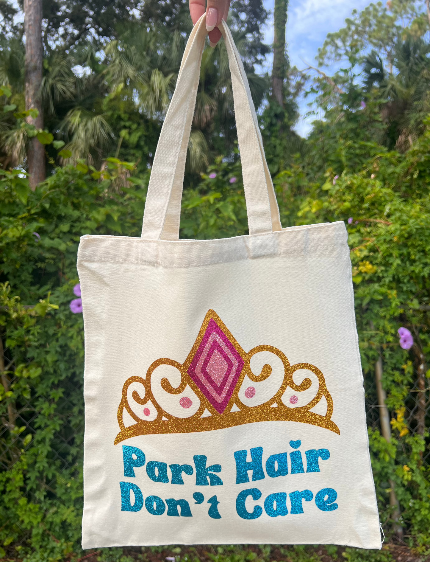 Park Hair Don't Care Tote - Park Hop Inspired