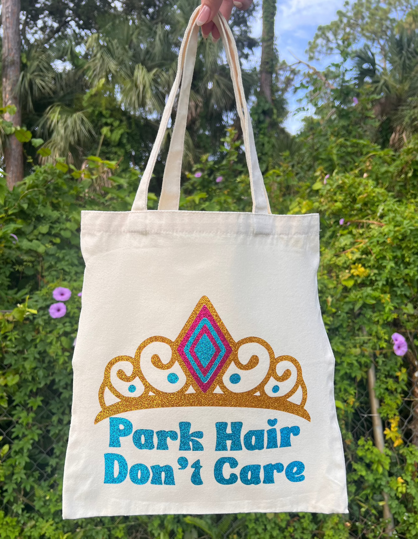 Park Hair Don't Care Tote - Park Hop Inspired