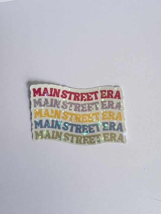 Main Street Era Holographic Sticker