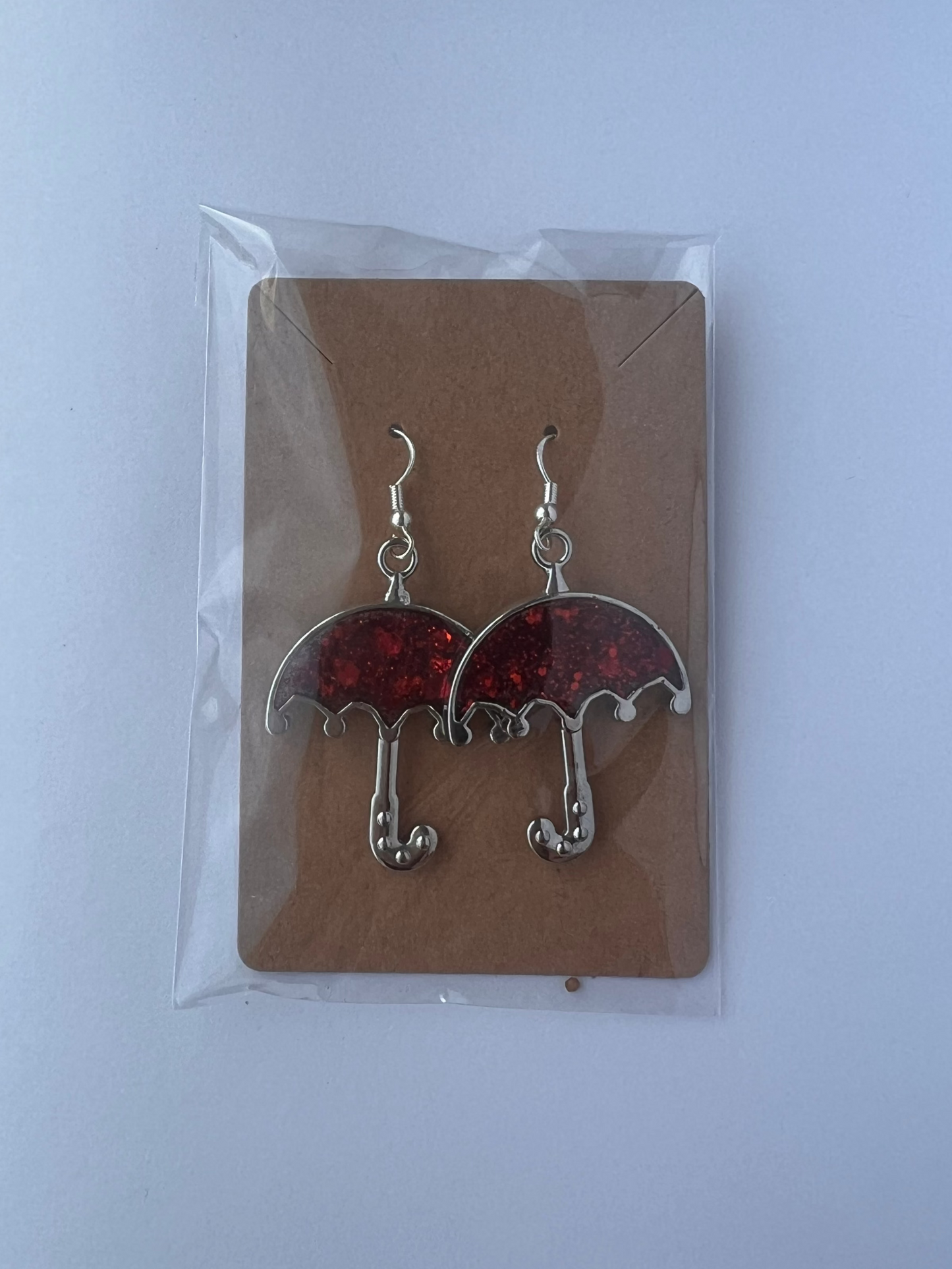 Jolly Holiday Umbrella Earrings