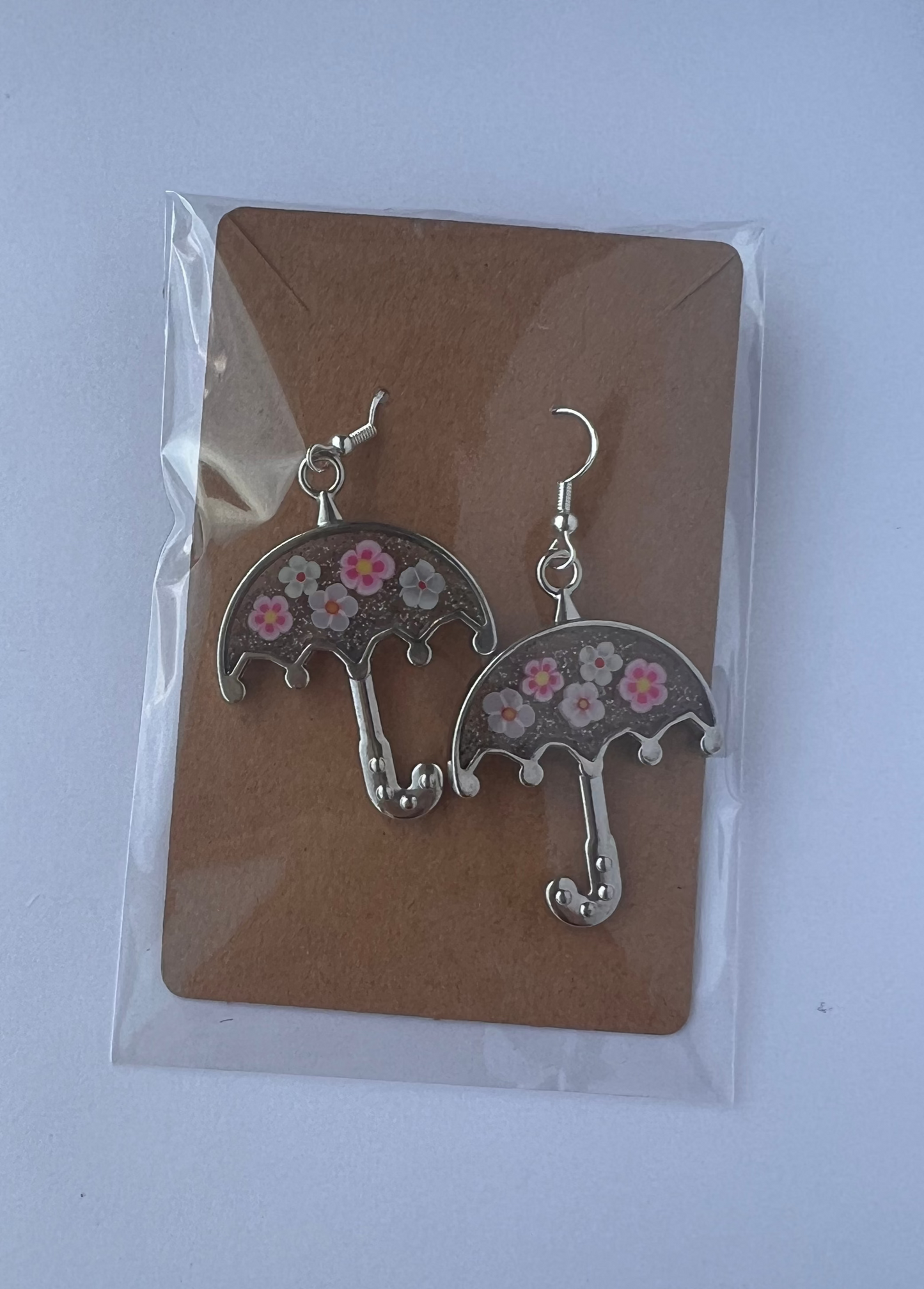 Jolly Holiday Umbrella Earrings