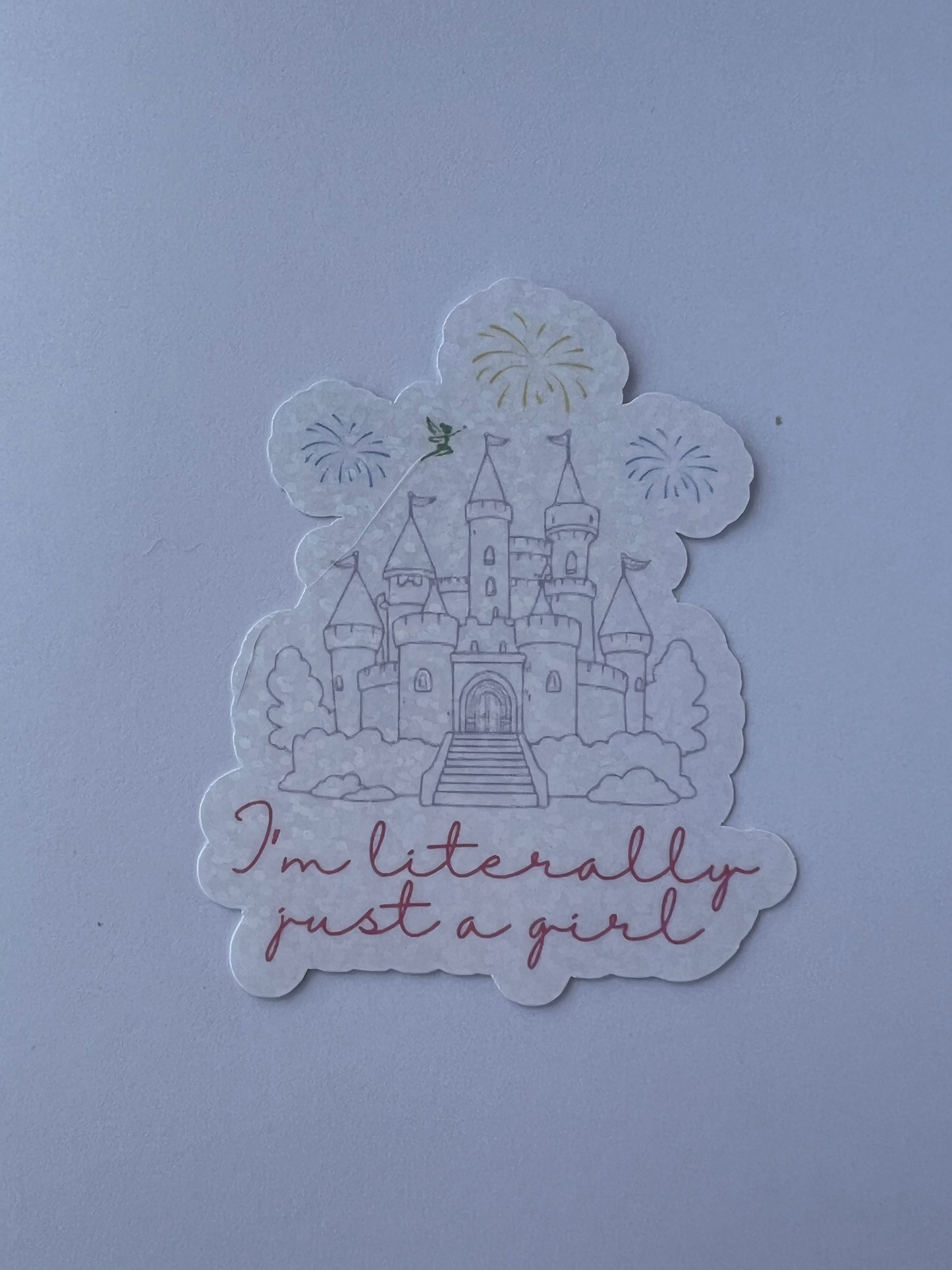 Literally Just A Park Girl Sticker